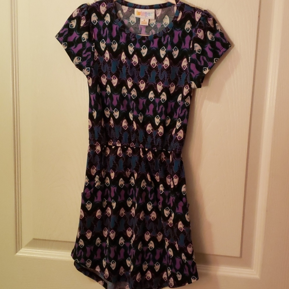 Lularoe Disney Villains Maleficent Mae dress